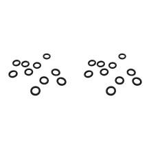 O-Ring Rubber Ring 20 Packs Suitable for SC2 SC3 SC4 SC5 CT10 Steam Cleaner Black