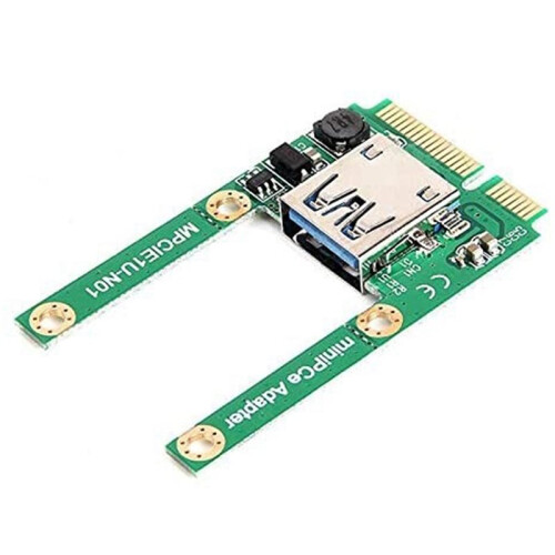 4X  PCI-E to USB3.0 Adapter Card PCIe to USB 3.0 Adapter, Suitable for Notebook Computers 1