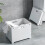 Foldable Wall Mounted Dirty Clothes Storage Basket for Bathroom and Household 6