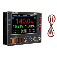 I2C C09 Miernik Kształtu Fali 0-40 V Wejście Podwójny Kanał Tester Napięcia i Prądu 4-Calowy Szybki Tester Pomiaru Skanowania Diody B