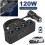 2X 4-Socket Car Cigarette Lighter Splitter 12V-24V Phone Power Adapter 120W QC3.0+PD3.1A Cigarette Lighter Socket Plug 5