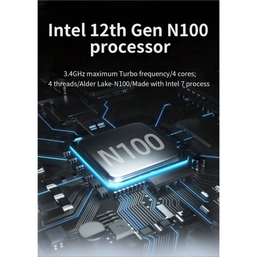PC for Windows 11/10 for  12th Gen Alder Lake N100 Processor SSD HD 4K  PC Desktop Computer 1