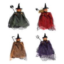 Halloween Skeleton Doll Ornaments Haunted House Hanging Pendants Home Kids Gift Halloween Decor Props Multicolor