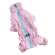Snowproof Dog Windbreaker Apparel for Small Medium Puppy Warm Winter Outdoor Jacket Pet High Neck Warm Clothes M
