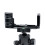 For  E-M10III Camera L Bracket Hand Grip Quick Release Plate Camera Accessories Black 7