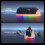 2 Pack for   2 Joy Con Left Right Gamepad Desktop RGB Mouse Holder Game Controller Mouse Grip for  B 6