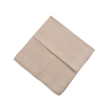 (Yellow, 40*40cm) 40cm Cotton Satin Wedding Handkerchief Gift for Groom
