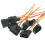 10pcs 2 Pin for Ignition Coil Connector Plug Cable Wire Harness for    8200765882 8200380267 5