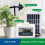 Garden  Automatic Watering Device Solar Charging Potted Plant Drip Irrigation Pump System Timer 9