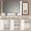 Printer Stand with Storage Shelves, Office Desk Organizer, White 7