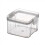 (White 460ML) 3-Pack Stackable Airtight Food Storage Containers 6
