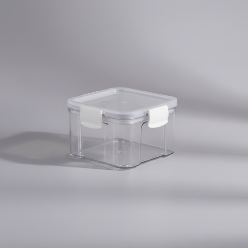 (White 460ML) 3-Pack Stackable Airtight Food Storage Containers 2