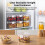 (White 460ML) 3-Pack Stackable Airtight Food Storage Containers 5