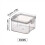 (White 460ML) 3-Pack Stackable Airtight Food Storage Containers 7