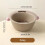 Multifunctional Double Layer Vegetable and Fruit Washing Basket,Cute Round Solid Color Design,Thickened for Durability A 7