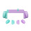 Replaceable Grip Case for   2 for NS2 NeoGrip Ergonomic Protective Case Anti-Slip Gaming Handheld Shell 1