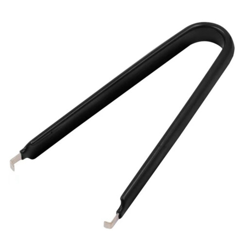 10 Pack DIP/IC Extraction Tool Simple U-Shaped Clip Component Grabber Black