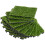 Artificial Grass Tiles 25mm, Drainage Lawn Flooring, 10 Pack 2