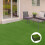 Artificial Grass Tiles 25mm, Drainage Lawn Flooring, 10 Pack 3