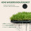 Artificial Grass Tiles 25mm, Drainage Lawn Flooring, 10 Pack 7