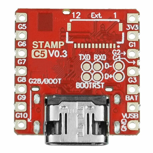 For M5Stack M5StampC5 Module with 2.54 Header Pin Internet of Things (IoT) 1