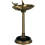 Antique Bird Bath with Double Basin and Decorative Statues 1