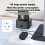 Blueendless Dual Bay 2.5/3.5 Inch SAS/ HD External Case  To USB 3.2 HDD Docking Station HDD Caddy Data Transfer Plug UK 2
