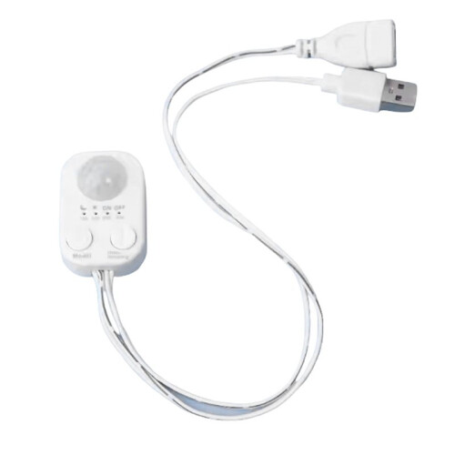 5V-24V USB PIR Human Motion Sensor Detector  Body Infrared Motion Sensor Timer for LED Light Strips 1