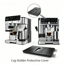 2PC Reusable Espresso Machine Accessories Adjustable Cup Holder Protective Cover Suitable for ES601/655/701