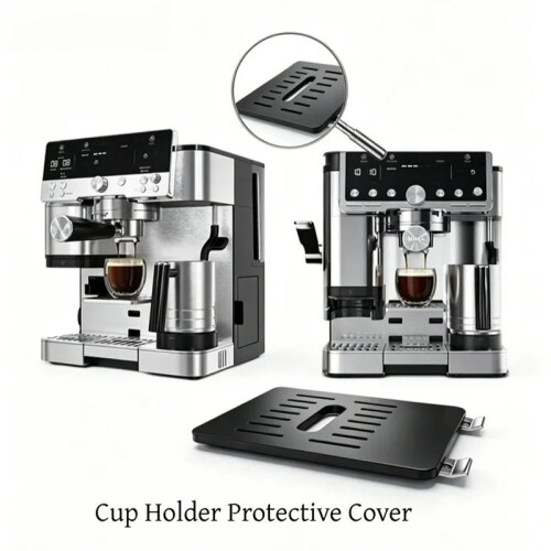2PC Reusable Espresso Machine Accessories Adjustable Cup Holder Protective Cover Suitable for  ES601/655/701 2