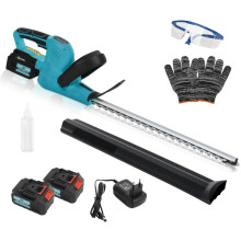 Cordless Hedge Trimmer, 51cm Blade Electric Garden Cutter