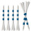 Pack of 100  Tees (83mm)-Stable Five-Prong Design, Suitable for Both Practice and -Course 1