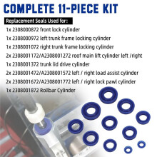 Kit de Reparo da Vedação Do Cilindro Hidráulico Do Teto para - SL R230 2003-2011 2308000872 2308000972 2308001072 2308001172
