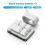 Mechanical 5 Keys RGB Shortcut Keyboard Multi-Functional Customizable Keypad for Drawing and Gaming Peripherals White 7