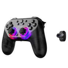 Leadjoy Controlador de Juegos Saber JS13 Pro Handle, Joystick TMR con Efecto Hall, Mando Inalámbrico para PS4/PC/Móvil/