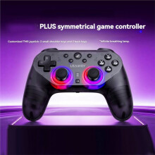 Leadjoy Controlador de Juegos Saber JS13 Pro Handle, Joystick TMR con Efecto Hall, Mando Inalámbrico para PS4/PC/Móvil/