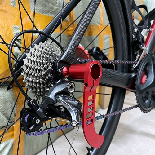 Bicycle Derailleur Guard Quick Release Bike Rear Derailleur Protector Gear Mount Bracket 2
