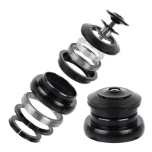 TANKE MTB Mountain Bike Bowl Group, Aluminum Alloy Headset,Tapered Straight Fork Bearing,44-44mm,44-44mm External Bowl A
