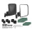 Drill-Free Adjustable Convex Side Mirror-(Wide-Angle View), Fits Most Common  Carts 1
