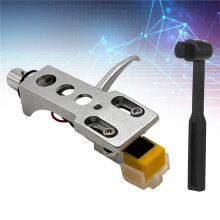 Universal Turntable Headshell+AT3600L Stylus+Brush Universal Phono Cartridge Mount for LP Vinyl Record Player B