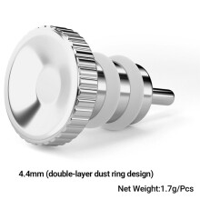 Audio-Staubschutzstopfen für 3,5-mm-/4,4-mm-Kopfhörerbuchsen - Passend für HiFi-Player, DACs, Audiogeräte