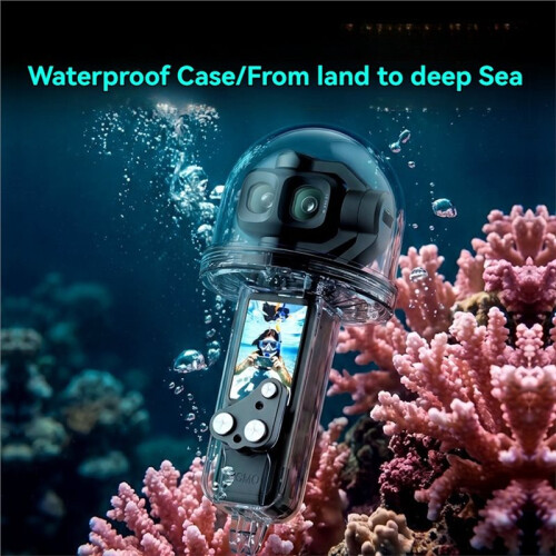 50M Dive Case for  Osmo Pocket4 PRO Invisible Camera Underwater Waterproof Case Camera Accessories 2