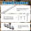 16" Positioning Calipers for Circular Saw, Adjustable Circular Saw Roller Guide Rail, for Measurements Wood Cutting 3