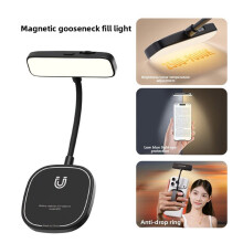 Magnetische Gooseneck Vullicht, Draagbaar Handheld Schoonheidslicht voor Foto Video Lezen Scherm Oogzorg