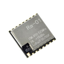 2 Módulos Inalámbricos RF LoRa Ra-01 SX1278 de 433 MHz con Antena de Resorte, Módulo de Transmisión con Interfaz SPI para