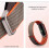 Per  per  Air Sport Nylon Braided Watch Strap Loop Bracelet Band Accessori B 4