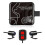 Motorcycle Dash Cam Front and Rear Dual 1080P Waterproof Cameras with WiFi App Control G-Sensor Loop Recording Camera 1