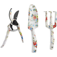 3PCS Garden Tool Set, Trowel Rake and Pruning Shears