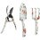 3PCS Garden Tool Set, Trowel Rake and Pruning Shears 1