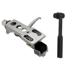Uniwersalny Uchwyt Gramofonowy+Stylus AT3600L+Zestaw Szczotek Uniwersalny Uchwyt Wkładki Gramofonowej do Odtwarzacza Płyt LP B